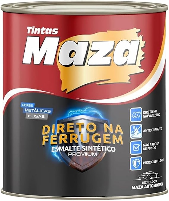 Esmalte Sintético Direto na Ferrugem 1