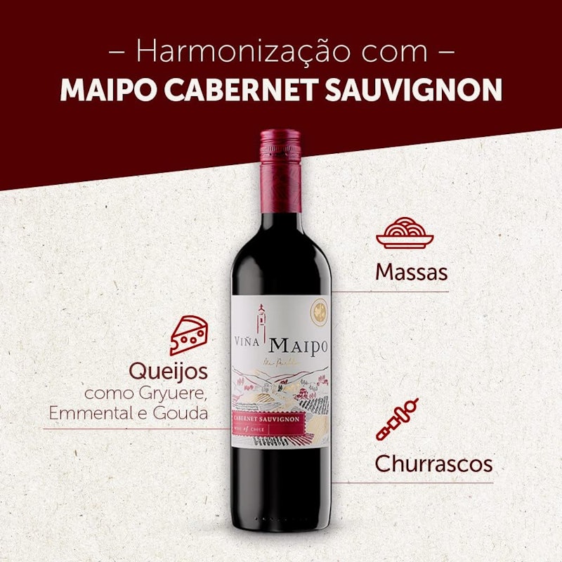 Vinho Maipo Mi Pueblo Cabernet Sauvignon 3