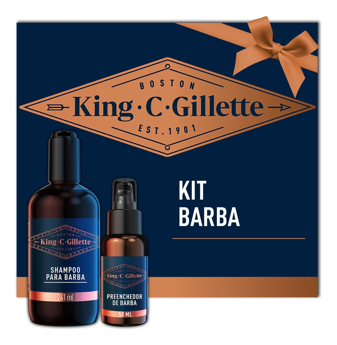 Kit para Barba King C. Gillette 1