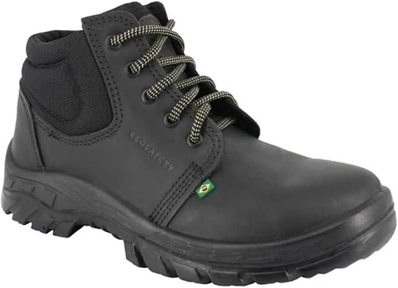 Bota de Segurança Adventure Unissex em Couro com CA Biqueira de PVC 1