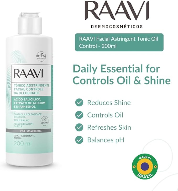 Tônico Adstringente Facial Controle da Oleosidade 2
