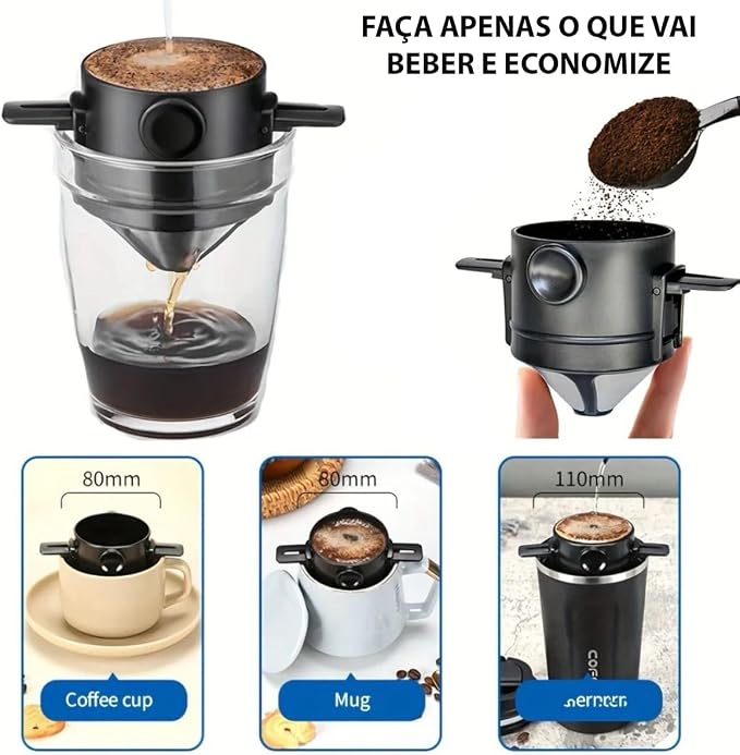 Mini Coador de Café Individual 4