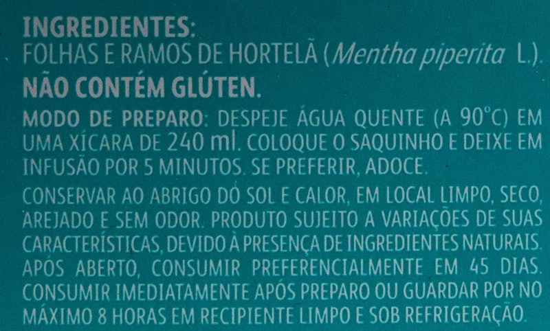 Chá Leão Hortelã em Sachês 4