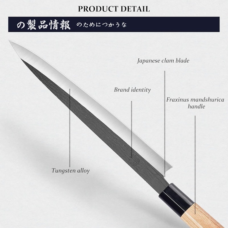 Faca para Sushi e Sashimi 11" 4