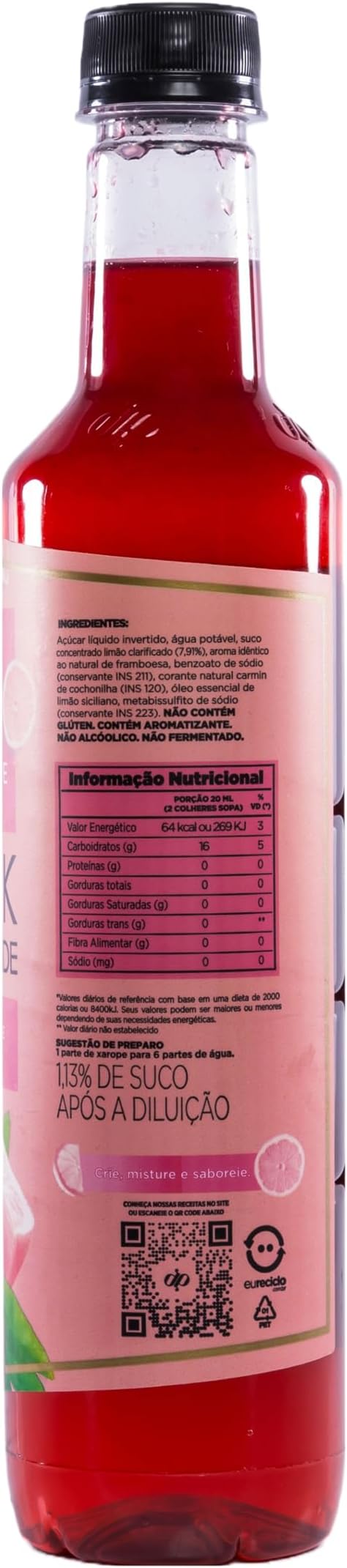 Xarope Dilute Pink Lemonade 2