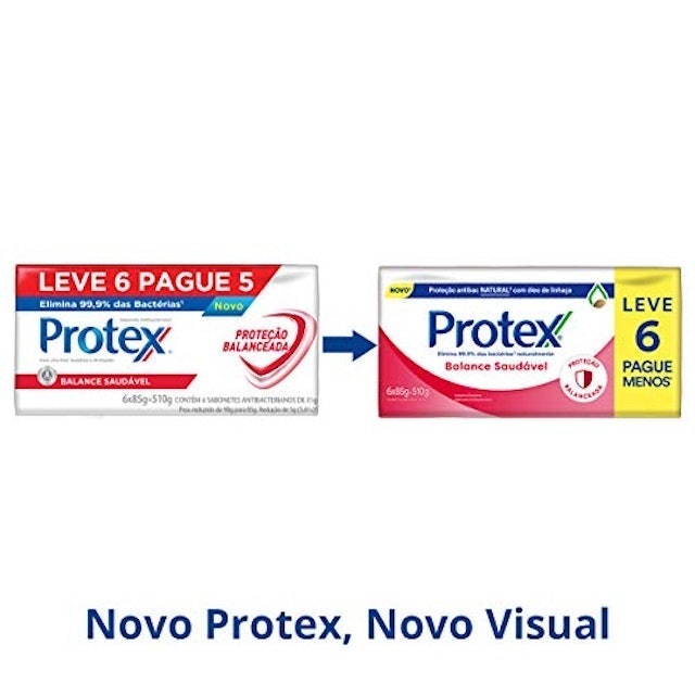 Sabonete Antibacteriano Protex Balance Saudável  4