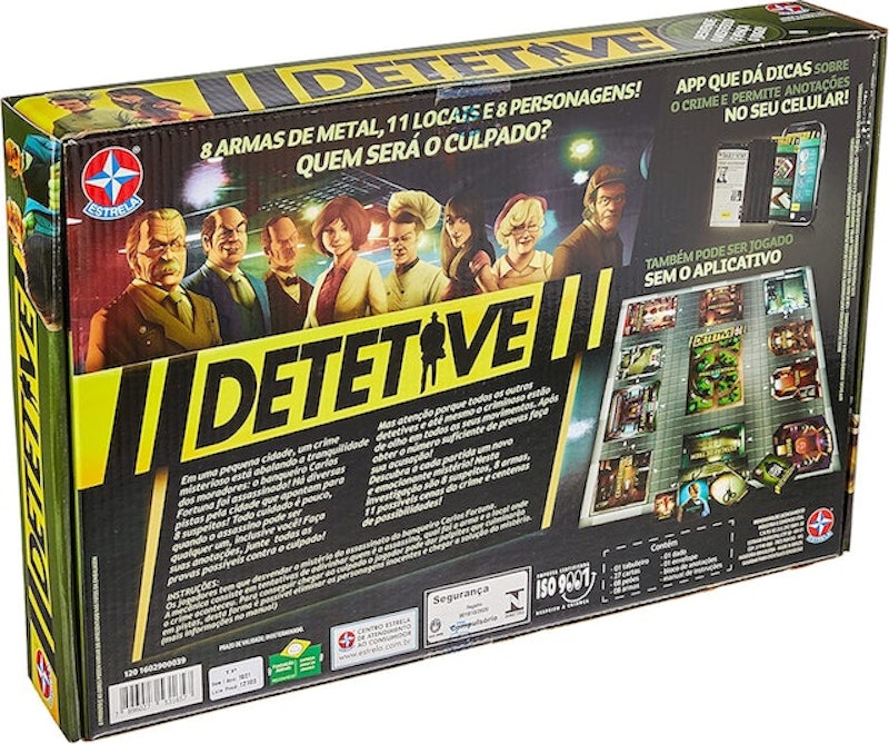 Jogo Detetive com Aplicativo 2