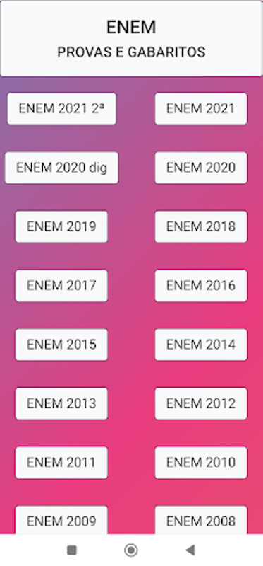 ENEM - Provas e Gabaritos Comentados 2