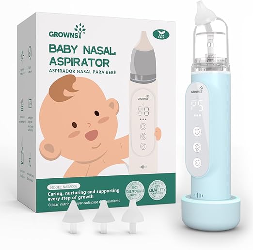Aspirador Nasal Elétrico Grownsy 1