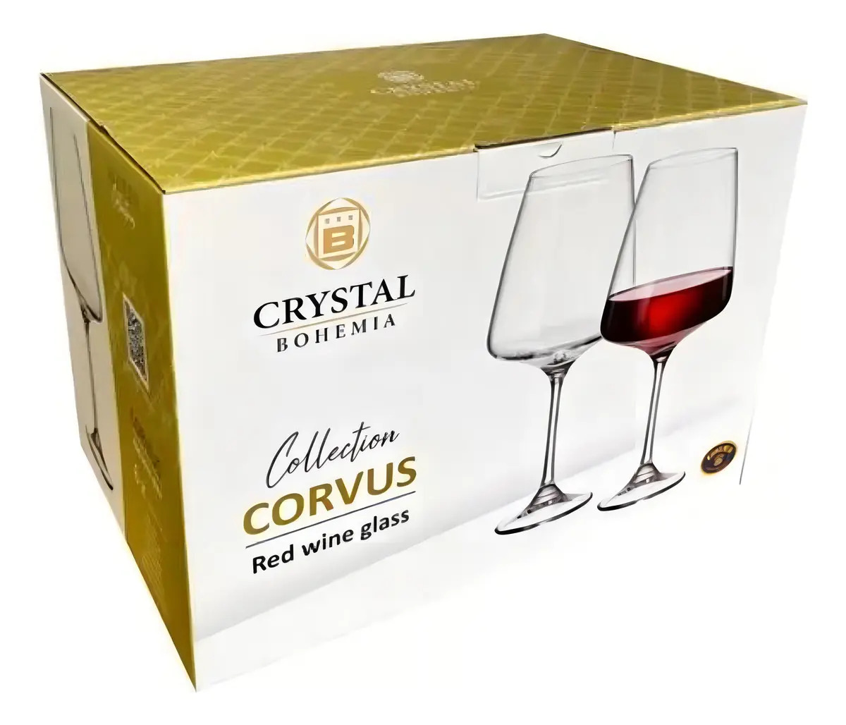 Jogo de Taças de Vinho Corvus  3
