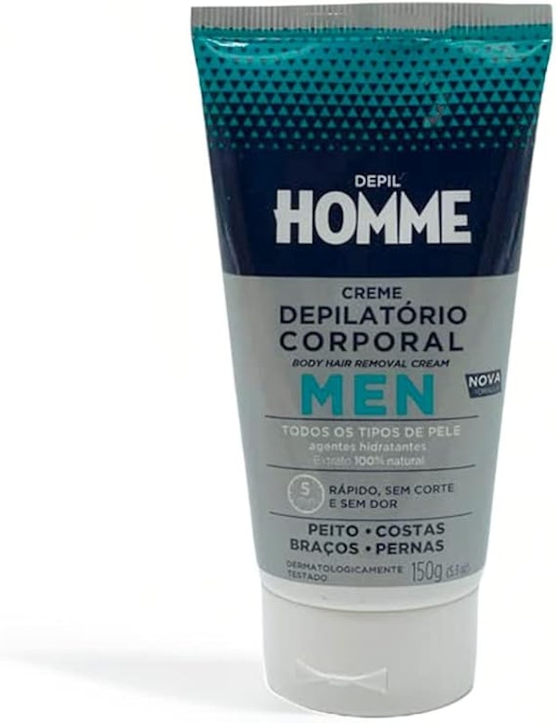 Creme Depilatório Corporal Masculino Depil Homme 1