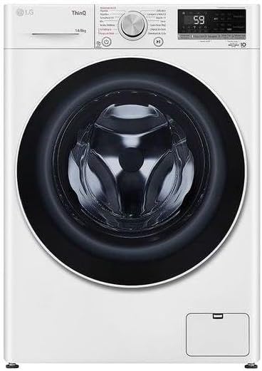Lava e Seca LG Smart VC4 14 kg Branca com Inteligência Artificial AIDD 1