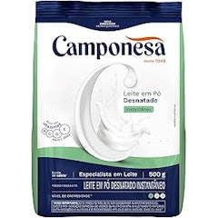 Leite em Pó Desnatado Instantâneo