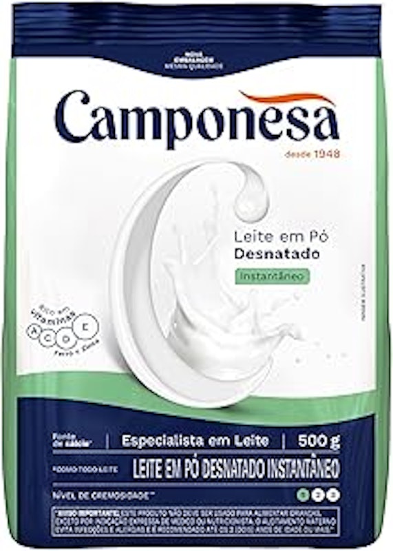 Leite em Pó Desnatado Instantâneo 1