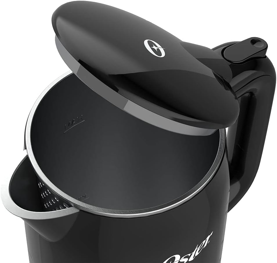 Chaleira Digital Oster Black 1,7 L com Controle de Temperatura 4