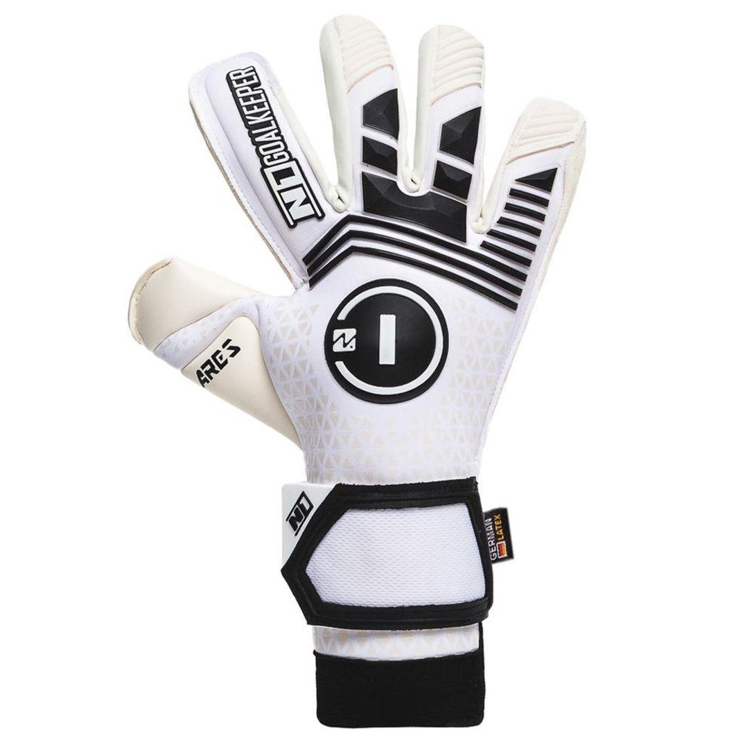 Luva de Goleiro N1 Ares White 3