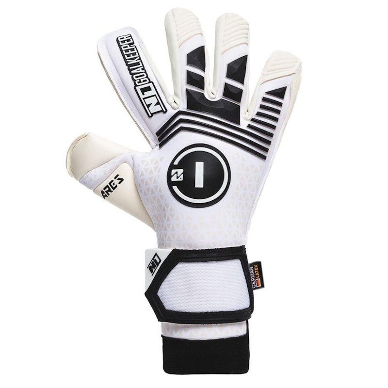 Luva de Goleiro N1 Ares White 3