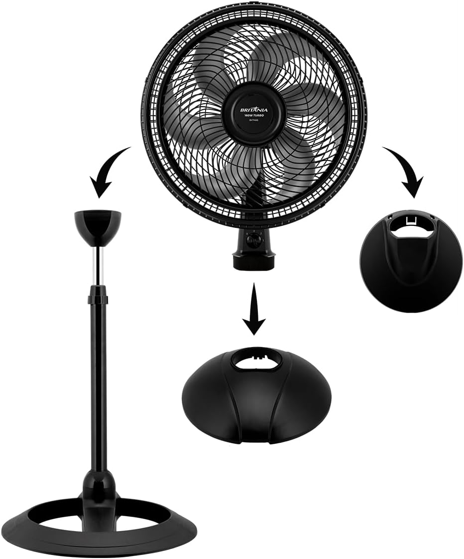 Ventilador de Coluna Turbo Silencioso 5
