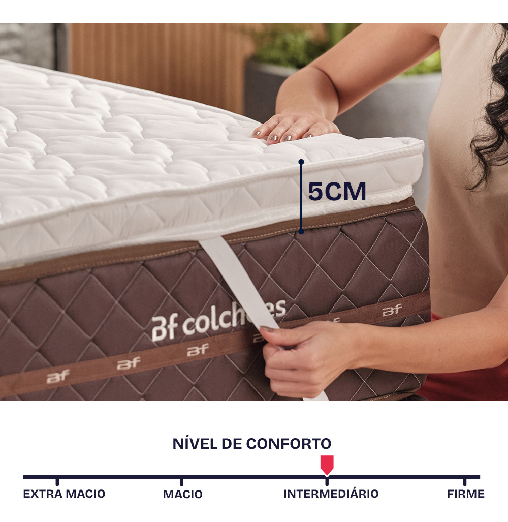 Pillow Top King D33 Hipoalergênico BF Colchões 3