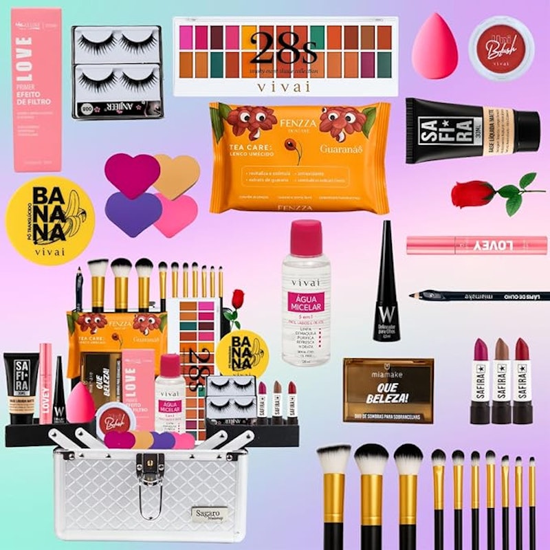 Maleta de Maquiagem Completa Sagaro Store 2