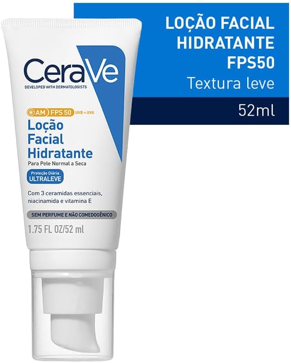Loção Facial Hidratante FPS50 CeraVe 5