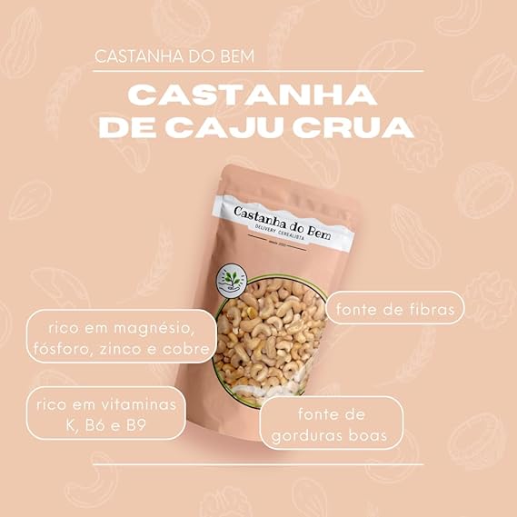Castanha de Caju Crua sem Sal 3