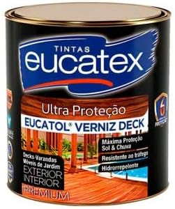 Eucatol Verniz Deck Mogno Brilhante 225 ml 1