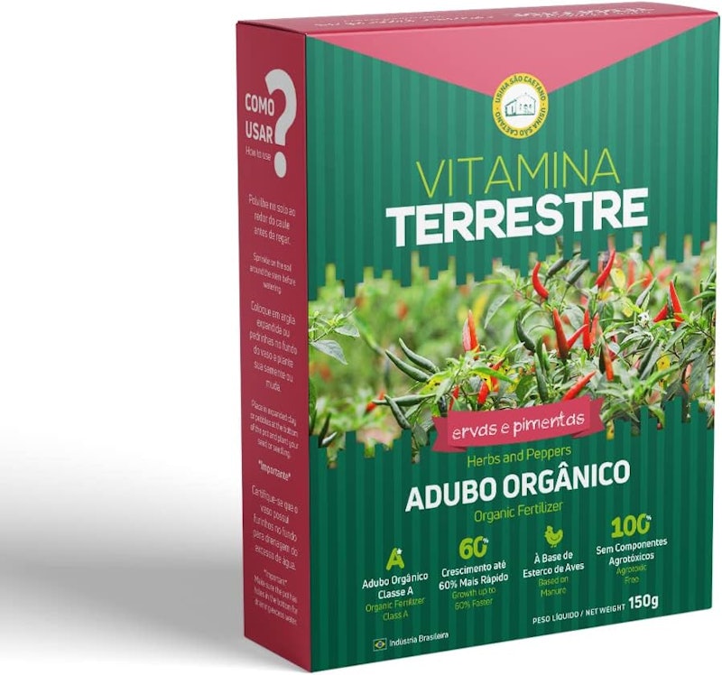 Adubo Orgânico para Ervas e Pimenta 150 g 1