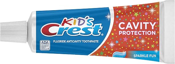 Creme Dental Kids Cavity Protection Sabor Chiclete com 3 Unidades Crest 2