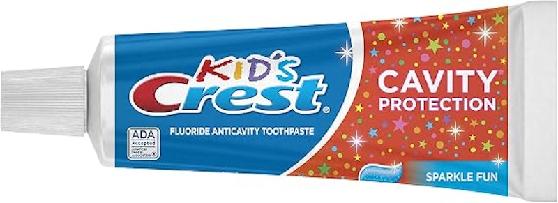 Creme Dental Kids Cavity Protection Sabor Chiclete com 3 Unidades Crest 2