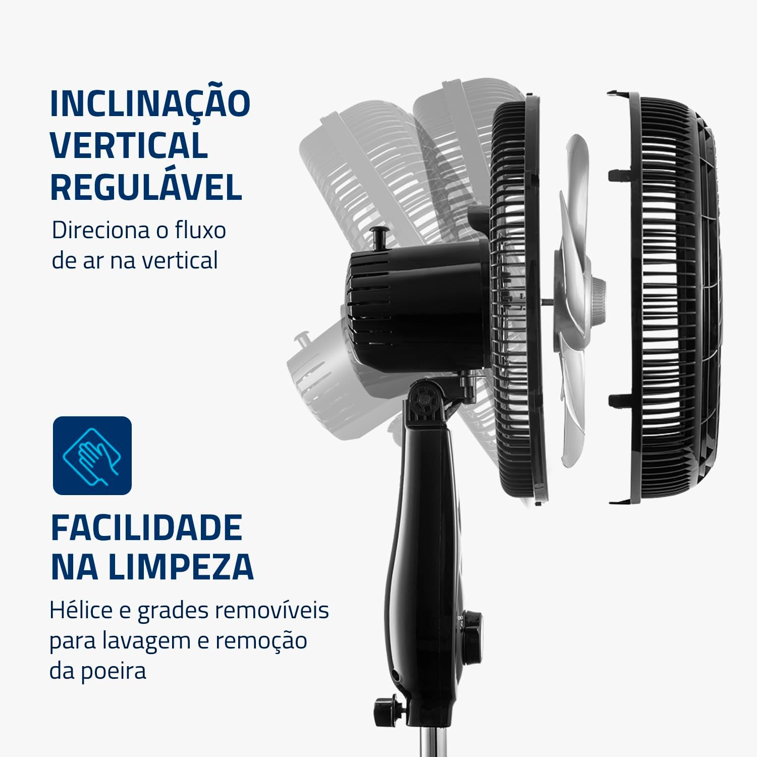 Ventilador de Coluna Turbo 40 cm  4
