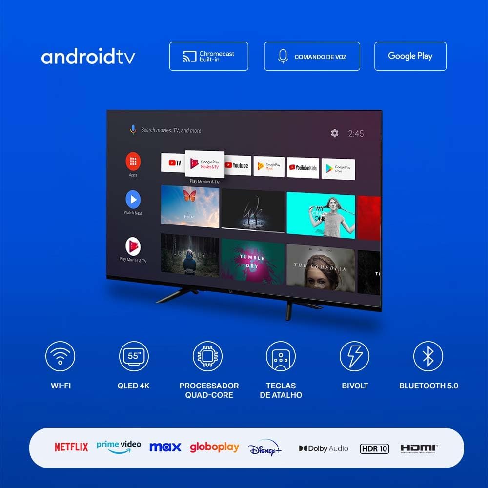 Smart TV DLED 32" HD Multi Essencial 5