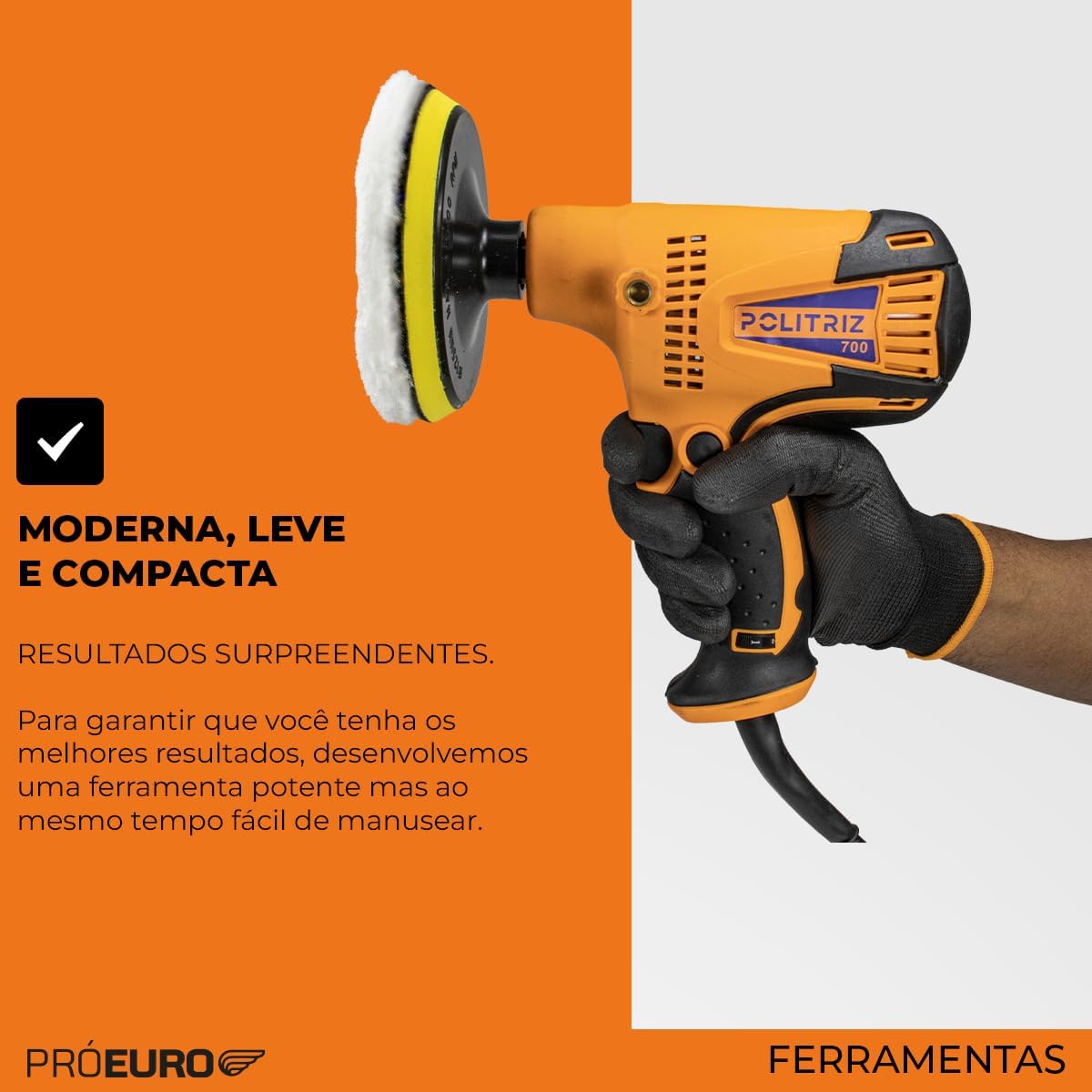 Politriz e Lixadeira Automotiva com 6 Velocidades 4