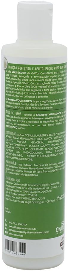 Shampoo Vou de Coco Griffus 2