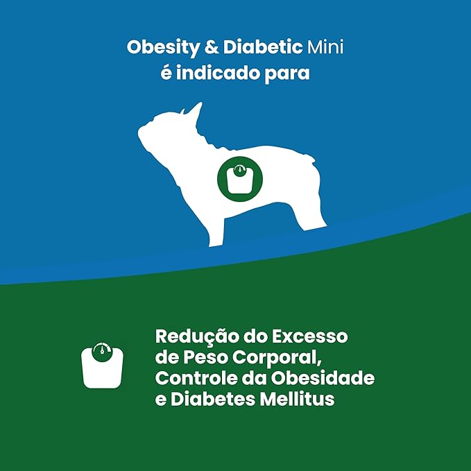 Ração Vet Life Natural Obesity e Diabetic Raças Mini 2