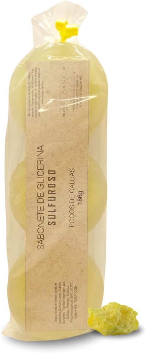 Sabonete Enxofre e Glicerina - Sulfuroso 1