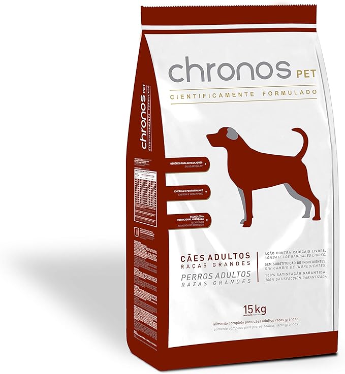 Ração Pet Cães Super Premium Adultos Raças Grandes - Sabor Frango - 15 Kg 1