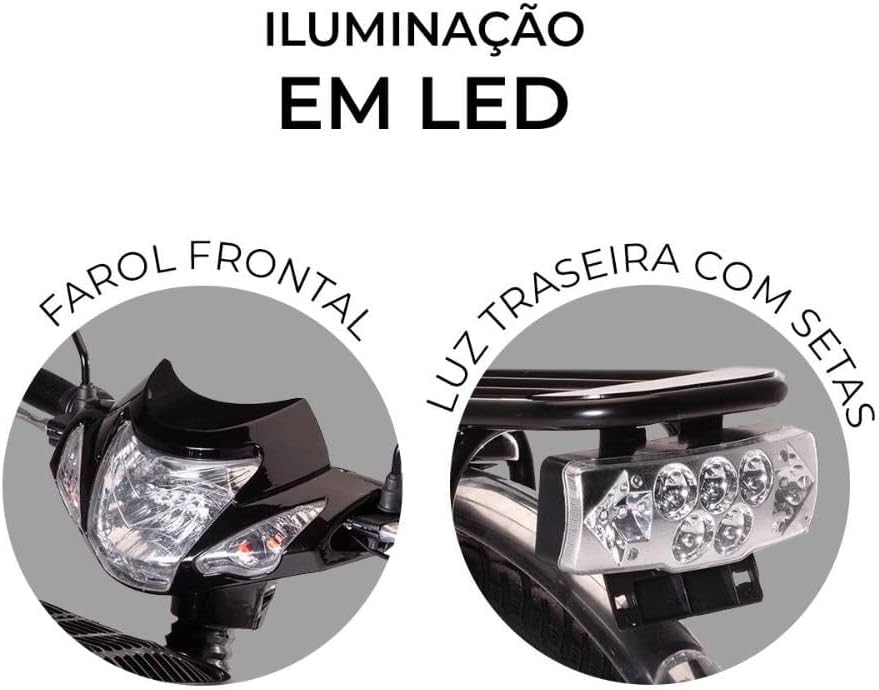 Bicicleta Elétrica Motor 500 W  3