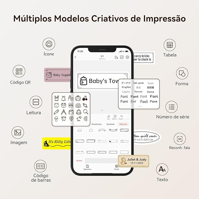 Impressora de Etiquetas Niimbot 2