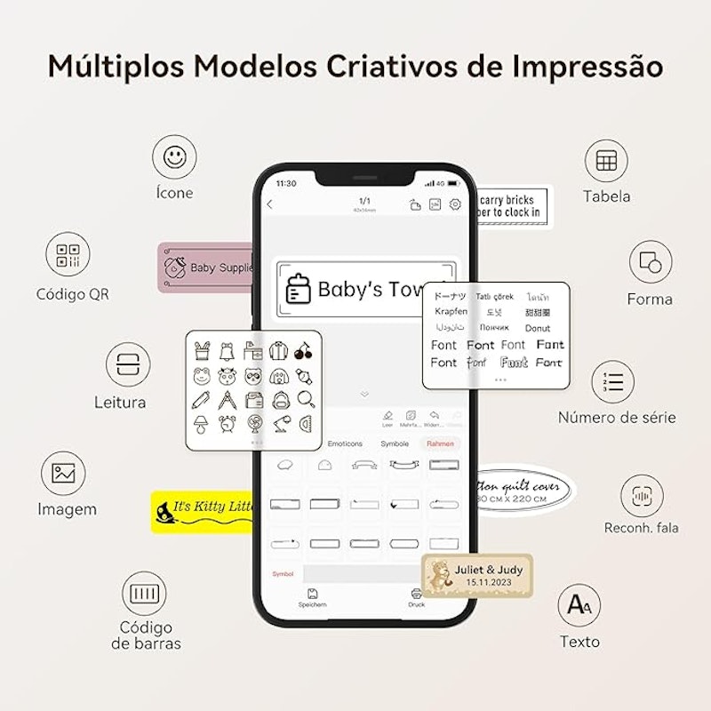Impressora de Etiquetas Niimbot 2