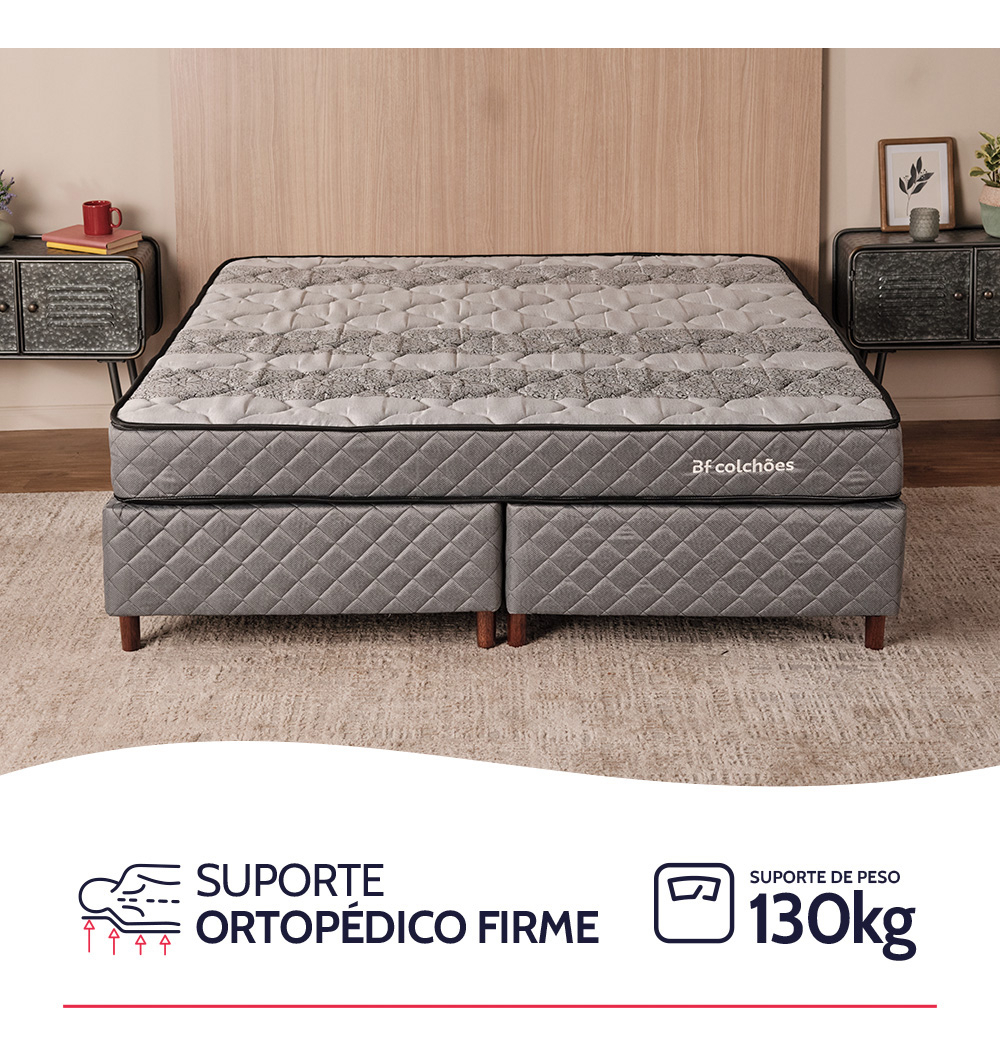 Colchão Solteiro Ortopédico Espuma D33 BF Colchões 2
