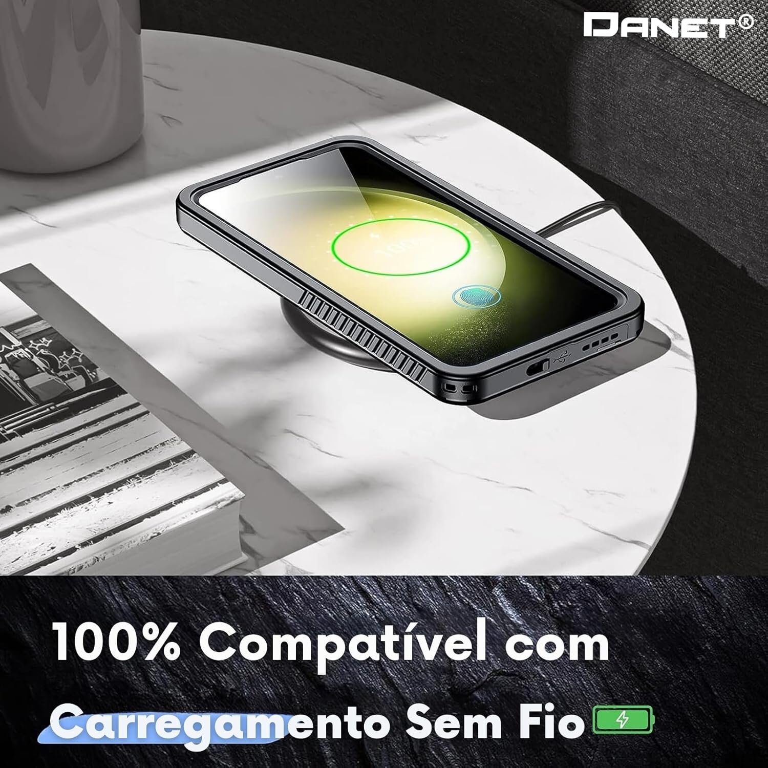 Capa à Prova D'Água para Samsung Galaxy S4+ e Ultra Danet 5
