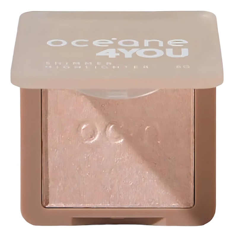 Iluminador Facial Rosado Shimmer Highlighter Rose 4you 1