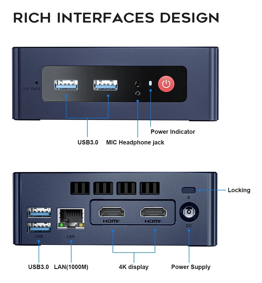 Beelink MINI S Intel Jasper Lake N5095 2