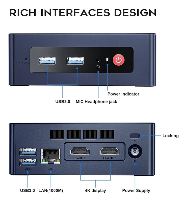 Beelink MINI S Intel Jasper Lake N5095 2