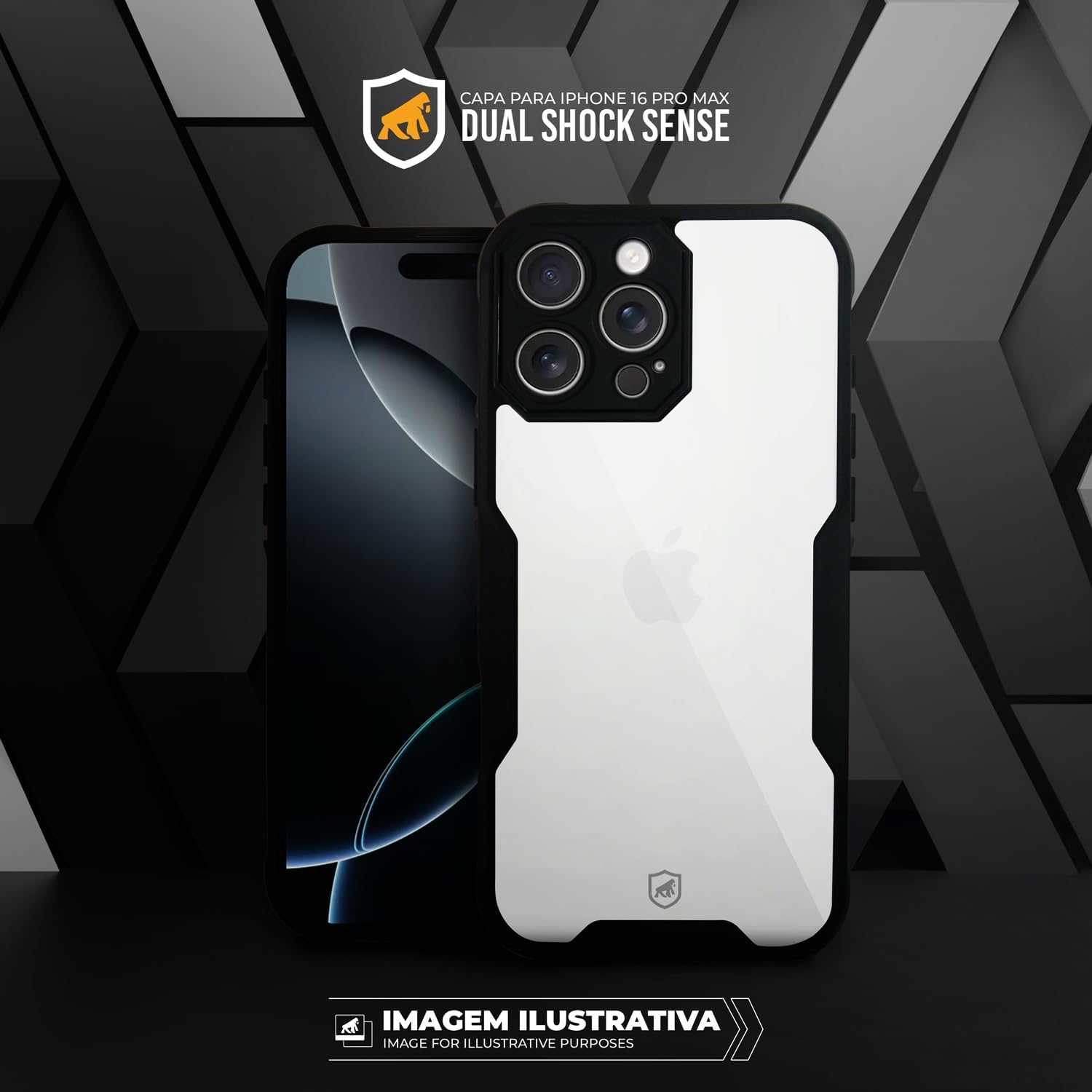 Capa para iPhone Dual Shock Sense 2