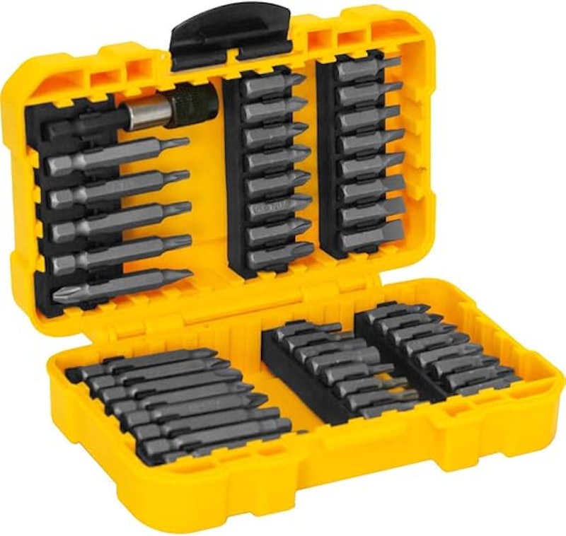 Jogo de Bits/Ponteiras com 46 Peças Encaixe Sextavado de 1/4" 1