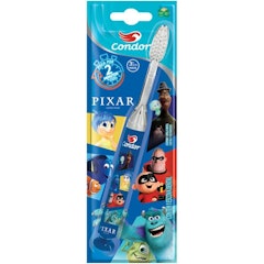 Escova Dental Infantil Macia com Luz de LED Pixar