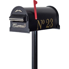 Caixa de Correio Americana com Pedestal para Jardim e Condomínio
