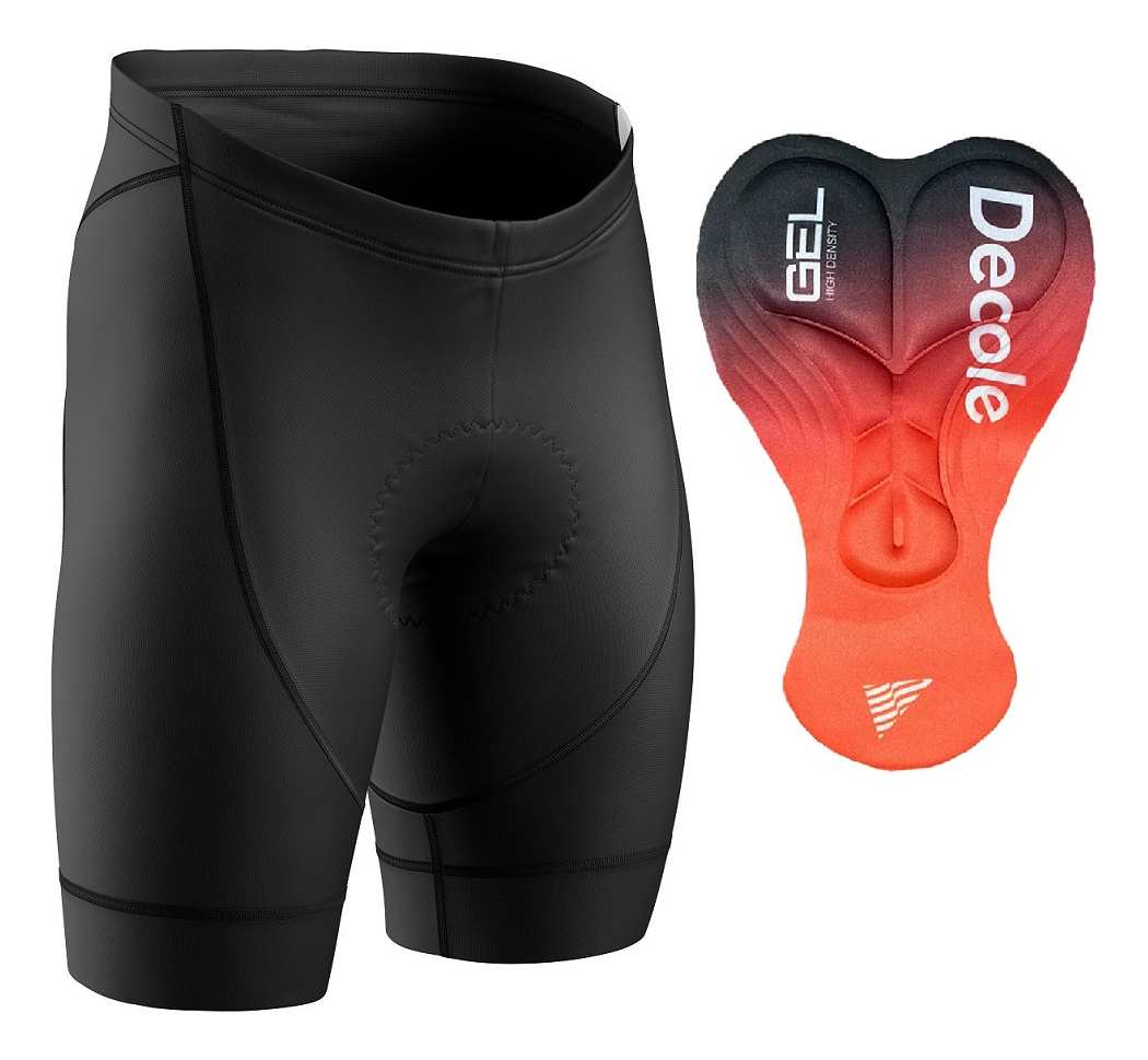 Bermuda Ciclismo Masculina de Compressão com Forro Gel 1